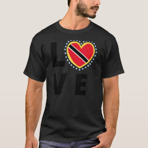 Trinidad And Tobago Sayings Trini Pride Flag Dna T-Shirt