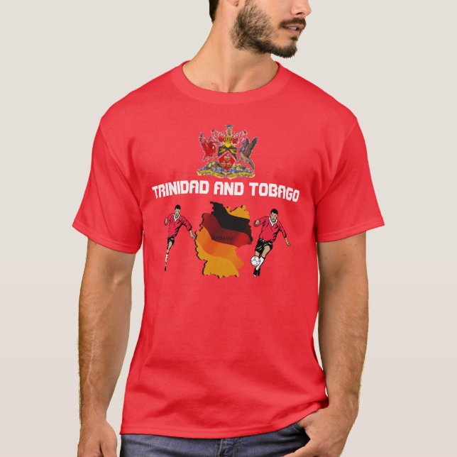 TRINIDAD AND TOBAGO SOCCER GERMANY T-Shirt (Front)