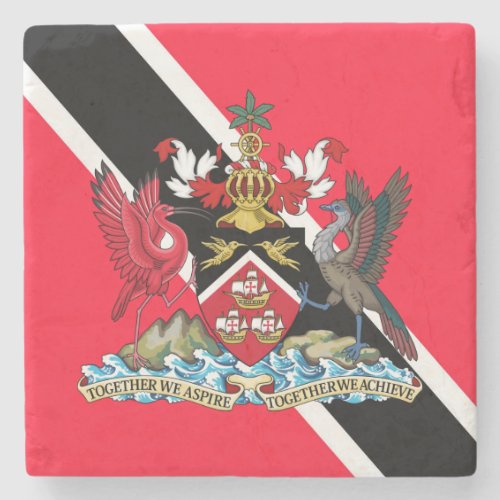 Trinidad and Tobago Stone Coaster