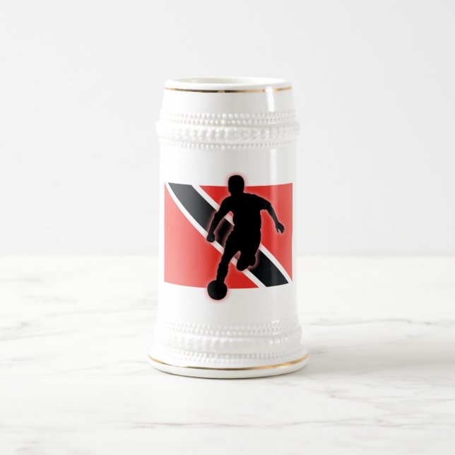 Trinidad and Tobago Striker 4 Beer Stein (Center)
