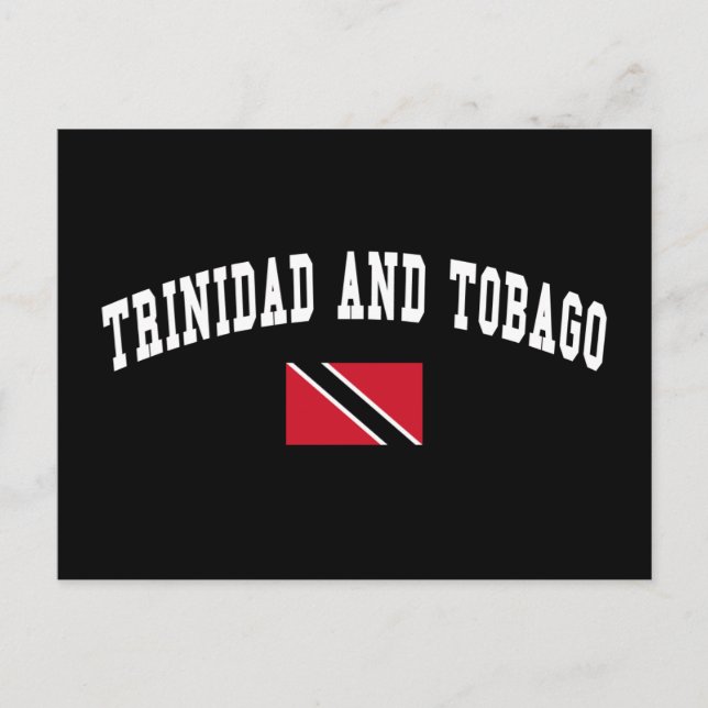 Trinidad and Tobago Style Postcard (Front)