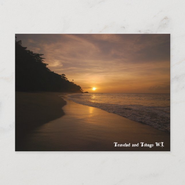 Trinidad and Tobago W.I. Postcard (Front)