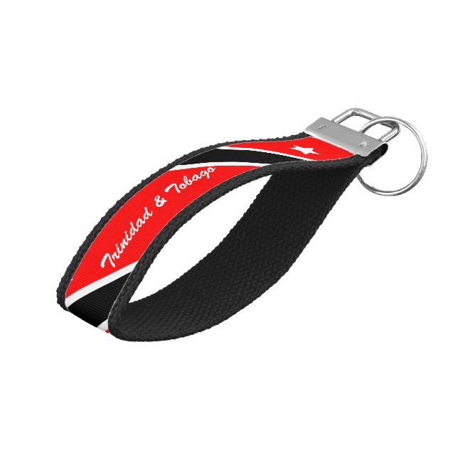 Trinidad and Tobago Wrist Keychain (Angled Up)