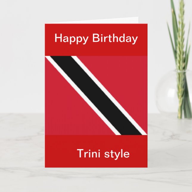 Trinidad Card (Front)