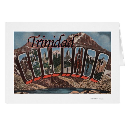 Trinidad, Colorado - Large Letter Scenes (Front Horizontal)