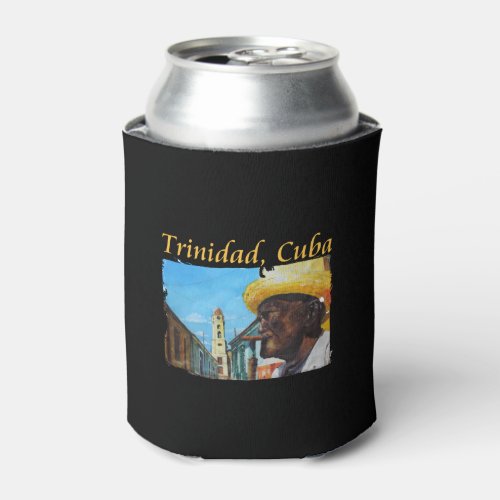 Trinidad Cuba _ Cuban Cigar Art Can Cooler