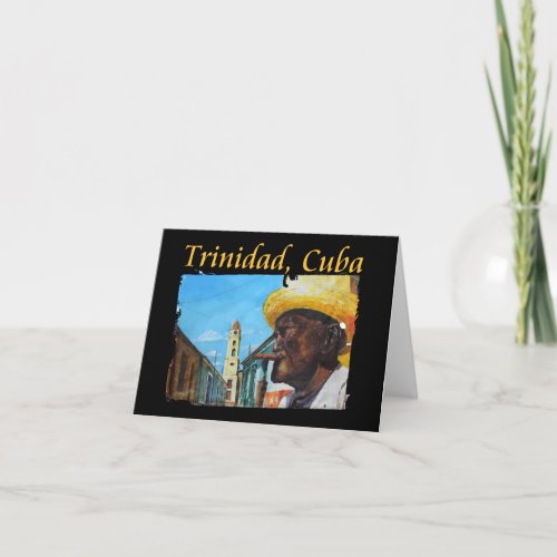 Trinidad Cuba _ Cuban Cigar Art Card