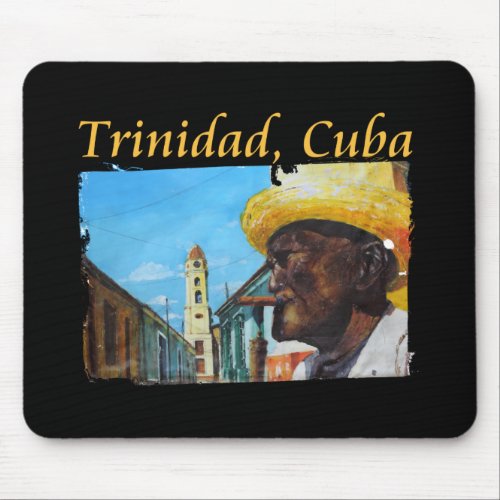 Trinidad Cuba _ Cuban Cigar Art Mouse Pad