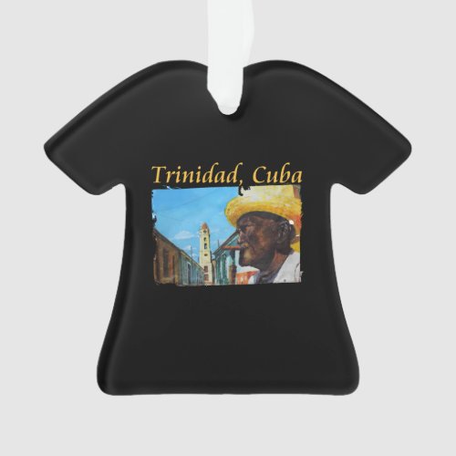 Trinidad Cuba _ Cuban Cigar Art Ornament
