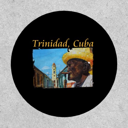 Trinidad Cuba _ Cuban Cigar Art Patch