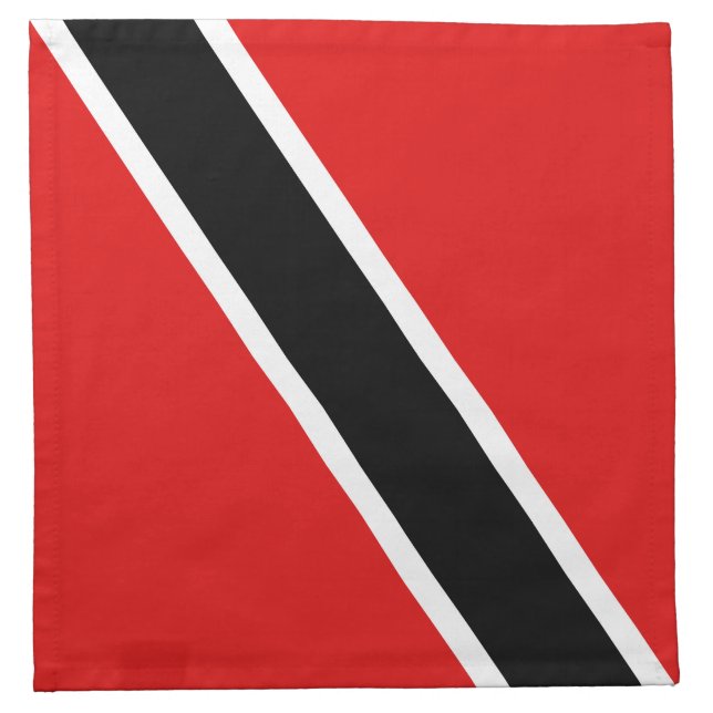 Trinidad Flag Napkin (Front)