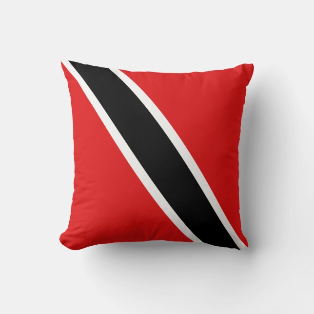 Trinidad Flag x Flag Pillow (Front)