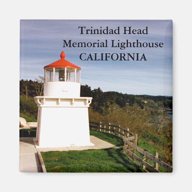 Trinidad Head Memorial Lighthouse, California Magn Magnet (Front)