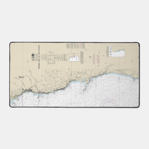 Trinidad Head to Cape Blanco Nautical Chart 18600 Desk Mat