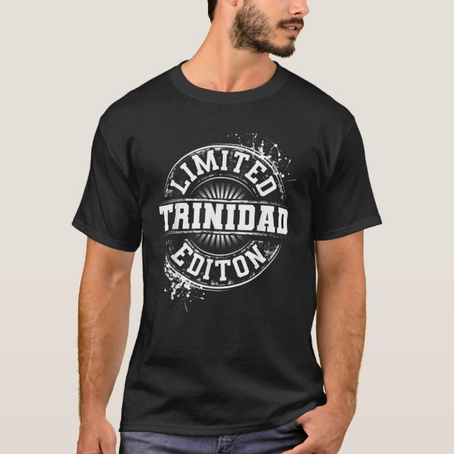 TRINIDAD Limited Edition Funny Personalized Name J T-Shirt (Front)
