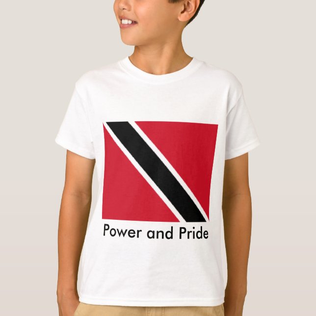 Trinidad power and pride T-Shirt (Front)