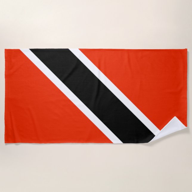 Trinidad & Tobago Beach Towel (Front)