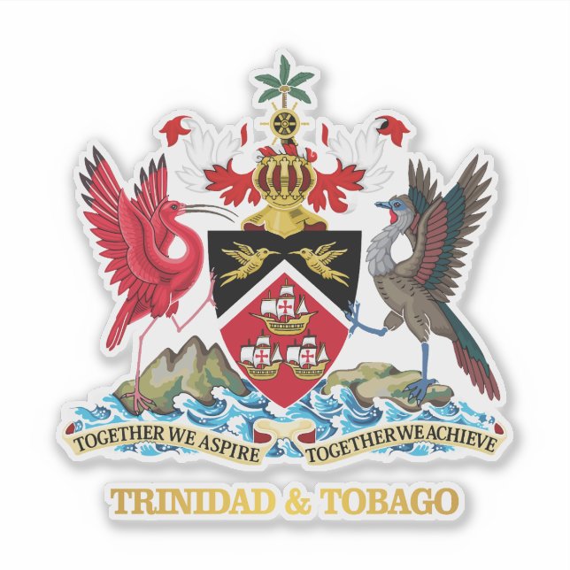 Trinidad & Tobago COA Sticker (Front)