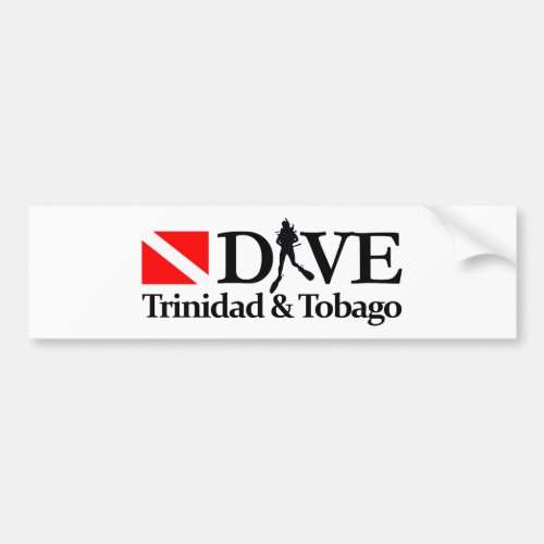 Trinidad  Tobago DV4 Bumper Sticker