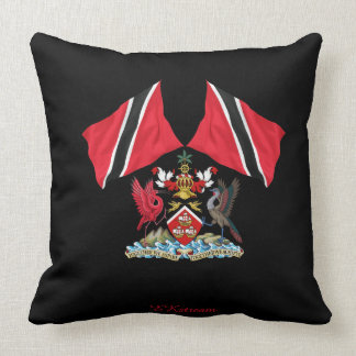 Trinidad & Tobago Flag 01 Throw Pillow