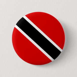 Trinidad Tobago Flag Button