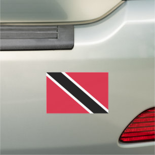 Trinidad & Tobago Flag Car Magnet