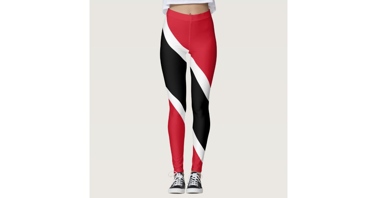 Trinidad & Tobago Flag Carnival Leggings | Zazzle