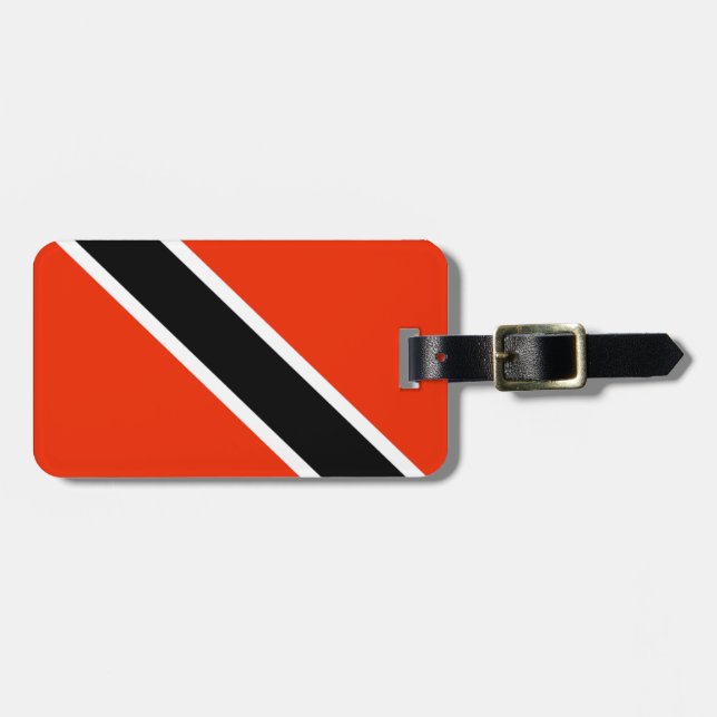 Trinidad & Tobago flag Luggage Tag (Front Horizontal)