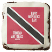 Trinidad & Tobago Independence Day National Flag Brownie (Front)