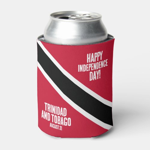 Trinidad  Tobago Independence Day National Flag Can Cooler