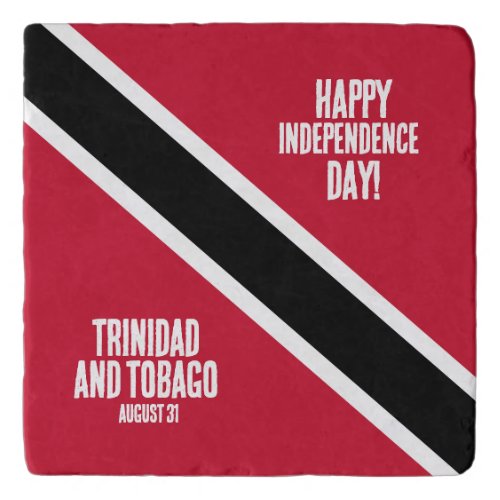 Trinidad  Tobago Independence Day National Flag Trivet
