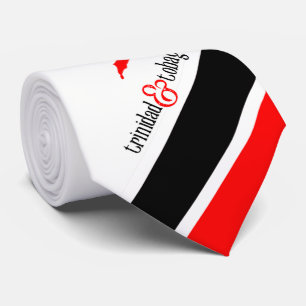 Trinidad & Tobago / Map Neck Tie
