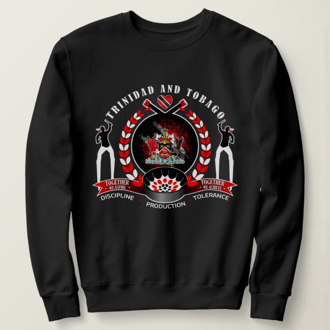 Trinidad & Tobago - National Pride Sweatshirt (Design Front)