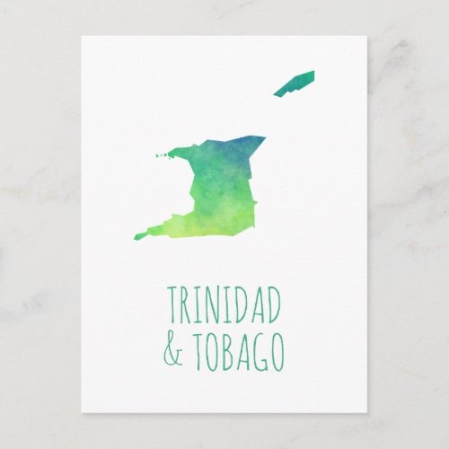 Trinidad  Tobago Postcard