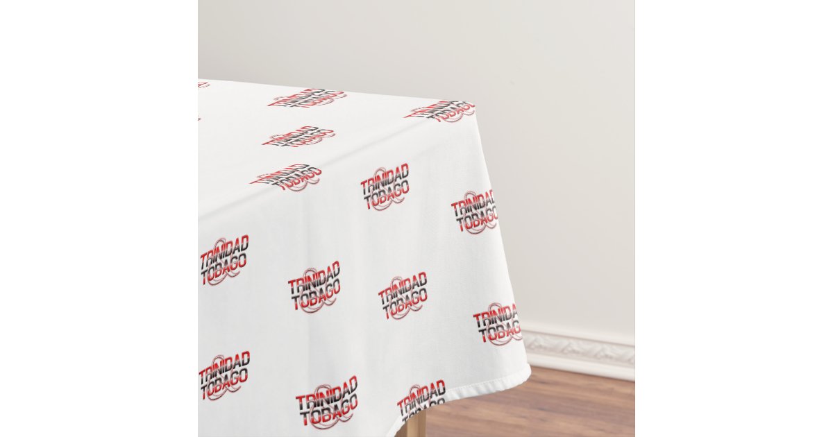 Trinidad & Tobago Tablecloth Zazzle