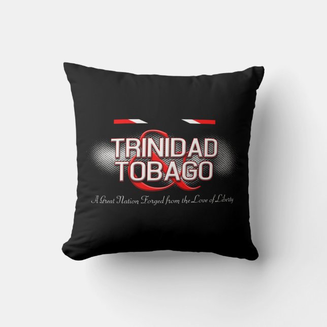 Trinidad & Tobago Throw Pillow (Front)