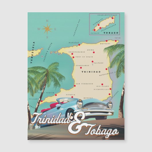 Trinidad & Tobago travel poster (Front)
