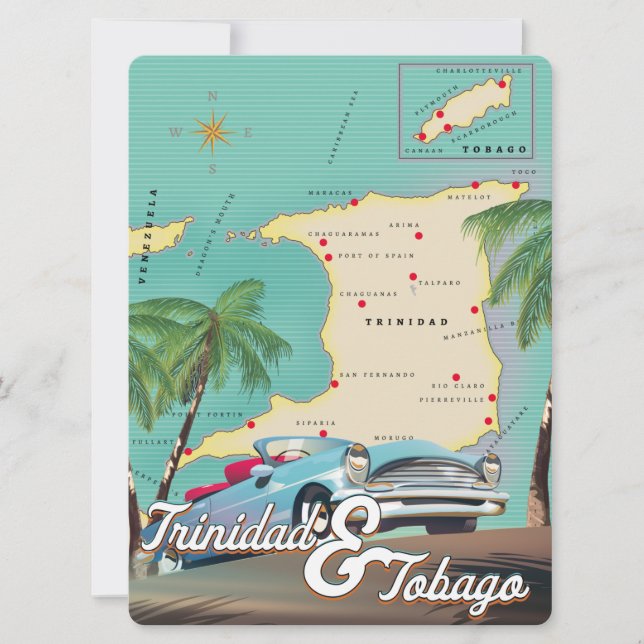 Trinidad & Tobago travel poster (Front)