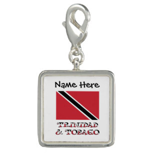 Trinidad-Tobago Trinidad Flag Personalized Charm
