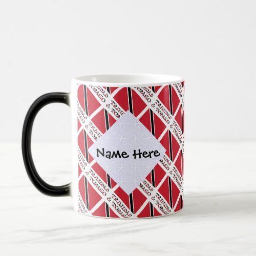 Trinidad _ Tobago Trinidadian Flag Tiled Personal Magic Mug