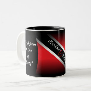 Trinidad & Tobago Two-Tone Coffee Mug