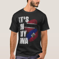 Trinidadian And Haitian Mix DNA Flag Heritage