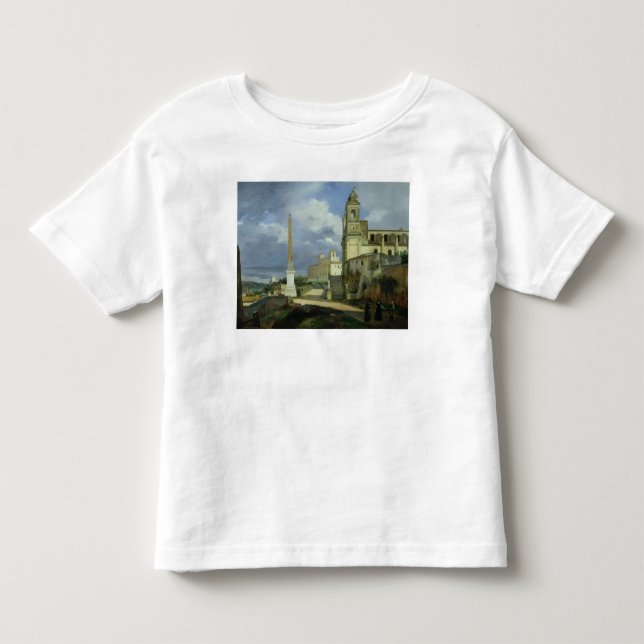 Trinita dei Monti and the Villa Medici Toddler T-shirt (Front)