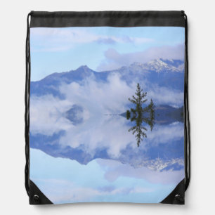 Trinity Alps reflections...... Drawstring Bag