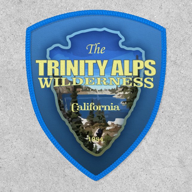 Trinity Alps WA (arrowhead)  Patch (Front)