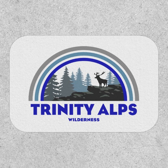 Trinity Alps Wilderness California Rainbow Deer Patch (Front)