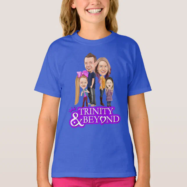 Trinity and Beyond Kids T-Shirt | Zazzle