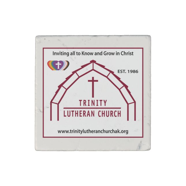 Trinity and RIC Stone Magnet  (Front)