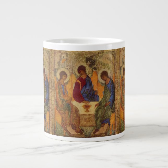 Trinity Angels At Mamre  Giant Coffee Mug (Front)