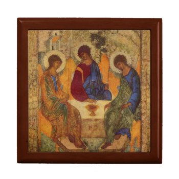 Trinity Angels At Mamre Gift Box by justcrosses at Zazzle